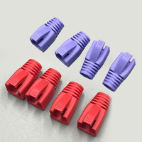 Couvercle de prise Boot Ethernet Injecteur modulaire Upt Ftp Plug CAT6A CAT7 Cat8 8P8C Câble réseau Plug RJ45 Connecteur Boot OD8.5m