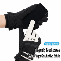 Gants de ski chauds, imperméables, coupe-vent, compatibles écran tactile, unisexes, pour le snowboard, la descente et les sorties nocturnes sur la neige