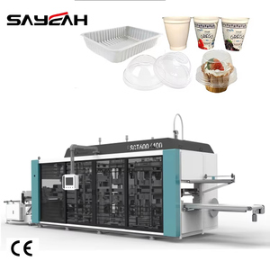 多工位塑料食品容器泡沫饭盒热成型真空包装机 - Product Image 1