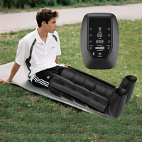 Bottes de massage des jambes par compression d'air KangWanJia MF-8996-6G, pression 30-260 mmHg, contrôle du temps, pour la récupération sportive et la circulation sanguine