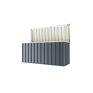 ESD11748-H60 Boîtier métallique extérieur pour <span class=keywords><strong>terrasse</strong></span>, boîte de rangement pour piscine, boîte à outils étanche, boîte utilitaire avec couvercle verrouillable – Vente directe usine - Product Image 6