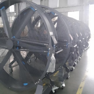 พัดลมสำหรับโรงนม ขนาดเส้นผ่านศูนย์กลาง 1.5 เมตร พัดลมเคลื่อนที่พร้อมล้อ - Product Image 2