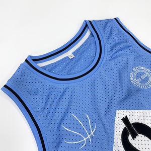 <b>Basketball</b> Jersey Retros <b>Men</b> Tackle Twill Vintage <b>Basketball</b> Wear Mesh Breathable Quick Dry <b>Basketball</b> Shirts <b>Vest</b> - Product Image 4