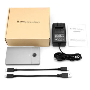 In Lega di alluminio box Esterno m.2 nvme 10Gbps adattatore pcie a usb-c 3.1 gen 2 con il duro drive Duplicatore Clone Offline - Product Image 6