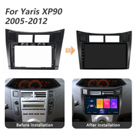 Lecteur multimédia Mp5 DVD à écran tactile 9 pouces pour Yaris XP90 2005 - 2012 autoradio Android Toyota 4 cœurs/8 cœurs tableau de bord CN;GUA