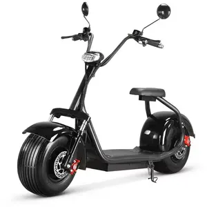 60V12AH Battery Factory Directly Selling Fat Tire Electric Scooter City Ride Low Price Adult Electric Scooter