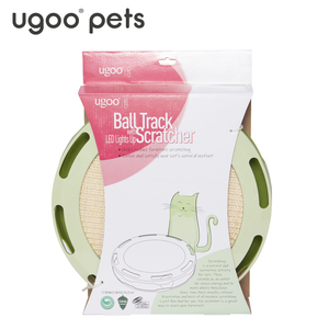 Hot bán 2024 mới nóng bán giá Tốt mèo ban đầu PP + sissal thảm + ABS bóng mèo scratching Board Pad đồ chơi - Product Image 5