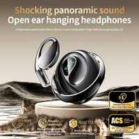 Écouteurs TWS Q93 à Traduction IA, Son Hi-Fi Sans Fil Intra-Auriculaires, Commande Tactile LED pour Bluetooth 5.3, Non Anti-Bruit