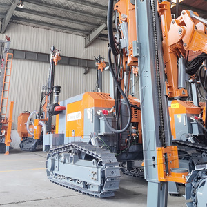 เครื่องเจาะดินแบบติดตั้งบนราง ZGYX 430 เครื่องยนต์ดีเซล อุปกรณ์ทำเหมืองงานหนัก สีส้ม เครื่องเจาะหลุมอุตสาหกรรม - Product Image 4
