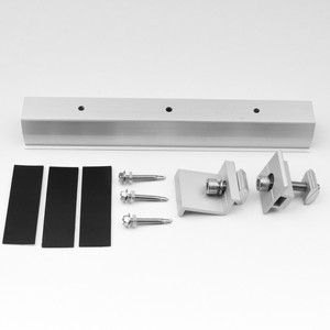 Rail de montage solaire en aluminium 200 mm, surface anodisée, pour installation sur toit - Product Image 5