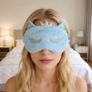 Antifaz de Algodón <span class=keywords><strong>para</strong></span> Dormir <span class=keywords><strong>para</strong></span> Niños - Tejido, Diseño Único que Bloquea la Luz, Sin Recetas, Cómodo <span class=keywords><strong>para</strong></span> Niños - Product Image 1