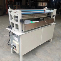 Máquina de Encolado por Fusión en Caliente de un Solo Lado, Rodillo de Pegamento de Fusión en Caliente, Máquina de Recubrimiento para Encolar Papel Tapiz