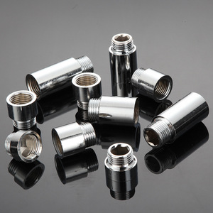 All Copper Extension Connector 20mm Internal External Threaded <b>Adapter</b> <b>Plug</b> In Connection Thickened - Product Image 1