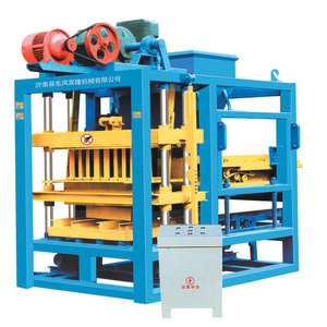 QT4-25 automática grande rojo precio de la máquina de fabricación de bloques con cinta transportadora - Product Image 2