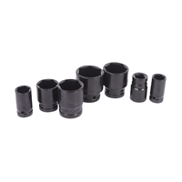 Soket Hex baja vanadium krom hitam 1/2 inci kualitas tinggi dengan harga murah
