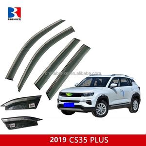 6 visières de fenêtre de voiture pour CHANGAN CS35 PLUS 2019-2022, pare-pluie, déflecteur de vent pour portière - Product Image 2