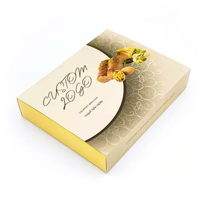 Tùy chỉnh in rỗng trượt ngăn kéo thực phẩm quà tặng đóng gói sô cô la thanh Hộp bao bì ngọt ngào cookie Macaron hộp giấy với ngăn - Product Image 3