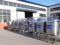 Machine de pasteurisation du lait/stérilisateur commercial pour lait de vache et de chèvre pur