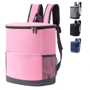 Large Capacity Oxford Waterproof Insulation Backpack Portable Cooler Shoulder Bag for Outdoor - Product Image 2