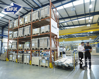 Conception modulaire à prix abordable Bâtiment préfabriqué entrepôt de stockage à structure en acier léger résistant au vent