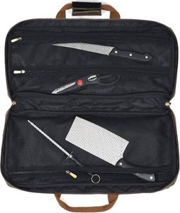 Échantillon gratuit : Sac à outils enroulable de haute qualité, grande capacité, robuste, pochette pour couteaux de chef avec fonctionnalités personnalisables OEM - Product Image 4