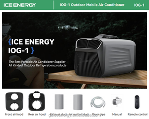 Aire Acondicionado Portátil Frío y Caliente de 5200 BTU, Aire Acondicionado Solar para 110V 220V, Aire Acondicionado Portátil para Camping - Product Image 5