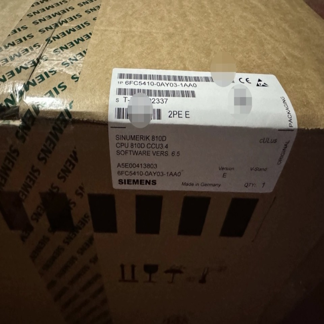 A Brand New 6fc54100ay031aa0 Series Control Motherboard Plc