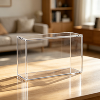 Boîte de présentation en acrylique pour ETB Elite Trainer Box, boîte de collection en acrylique, aimant N52, boîte transparente, étui de protection épais
