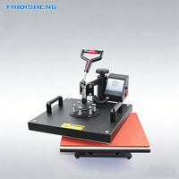 Presse à chaleur semi-automatique 10 en 1 pour sublimation, combo tout-en-un pour l'impression par transfert thermique sur t-shirts, mugs, casquettes, chaussures, stylos