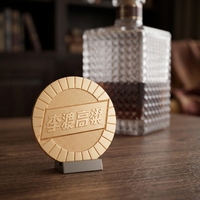 Label Dalam Cetakan Khusus untuk Botol Anggur & Parfum Tahan Air Bentuk & Cetakan Dapat Disesuaikan XINYUE Model 054