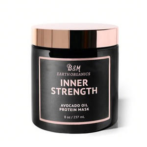 Traitement des cheveux au charbon de bois bio, revitalisant et adoucissant au collagène, masque capillaire réparateur à la kératine et aux protéines - Product Image 4