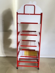 Pop Sales Giá Để Chai Đồ Uống Kẹo Thực Phẩm Tiếp Thị Bằng Kim Loại Bán Lẻ Kệ Dây Trưng Bày Giá Trưng Bày Đồ Ăn Nhẹ - Product Image 4