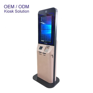Kiosque d'enregistrement d'hôtel 27 32 pouces Distributeur de cartes de chambre Borne de terminal de paiement Verifone <span class=keywords><strong>Ingenico</strong></span> - Product Image 1