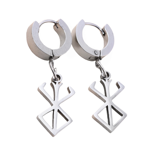 Pendientes Colgantes de Anime BSK Guts Black Swordsman Brand of <span class=keywords><strong>Sacrifice</strong></span> para Fanáticos del Anime, Cosplay y Regalo Promocional - Product Image 2