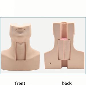 KyrenMed Cricotiroidotomía y traqueotomía Modelo de entrenamiento de intubación Simulador de cuidado de traqueotomía Cuerpo <span class=keywords><strong>humano</strong></span> - Product Image 3