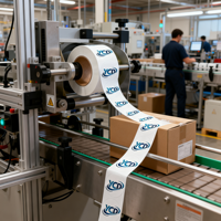Étiquettes rondes personnalisées YCD avec votre logo d'entreprise, autocollants adhésifs imperméables pour l'emballage des produits et la promotion de la marque