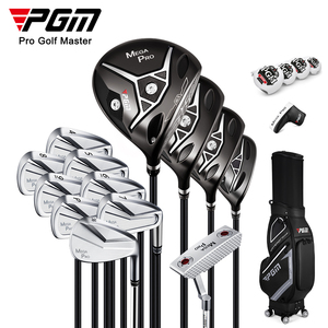 PGM MTG036 MEGA PRO Clubs <span class=keywords><strong>de</strong></span> <span class=keywords><strong>golf</strong></span> professionnels pour droitiers, tiges en <span class=keywords><strong>graphite</strong></span> et en <span class=keywords><strong>acier</strong></span>, flex S, fabriqués en Chine, ensembles complets pour hommes - Product Image 1