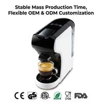 Machine à expresso 19 bars, compatible avec les capsules Kcup, Nespresso, Dolce Gusto, le café moulu et les dosettes ESE