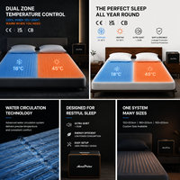 Surmatelas rafraîchissant intelligent à contrôle de température par IA, avec huit fonctions de sommeil