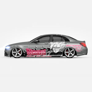 Vente en gros <span class=keywords><strong>Dragon</strong></span> <span class=keywords><strong>Ball</strong></span> Z DBZ Itasha Anime 09, habillage de voiture, film vinyle moulé, taille universelle, habillage de voiture, autocollant de voiture, design de film de voiture - Product Image 1
