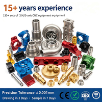 Piezas de Mecanizado CNC de Alta Precisión, Servicios de Mecanizado de Torneado y Fresado de Metal Anodizado de Aleación de Aluminio y Acero Inoxidable Personalizados
