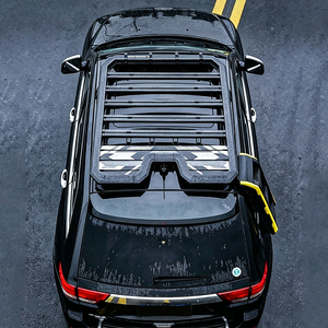 Panier de toit en alliage d'aluminium pour bagages, échelle latérale et boîte latérale pour Jeep Grand Cherokee/<span class=keywords><strong>L</strong></span> 2016-2023 2024+ - Product Image 5