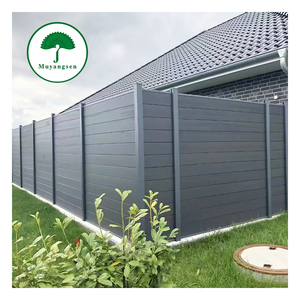 Clôture de jardin en <span class=keywords><strong>bois</strong></span> composite ignifuge et imperméable, sensation luxueuse, économique, 450 pieds de long, 8 pieds de haut, pour la délimitation des parcs - Product Image 1