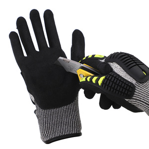 Gants de sécurité <span class=keywords><strong>anti</strong></span>-écrasement, <span class=keywords><strong>anti</strong></span>-collision pour le sauvetage mécanique, antidérapants, <span class=keywords><strong>anti</strong></span>-coupure, protection antichoc niveau 5 et résistants à l'huile (vente en gros) - Product Image 3