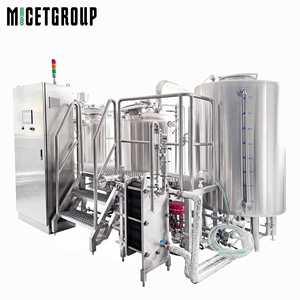 Linea di apparecchiature di amministrazione 400L impianto chiavi in mano progetto chiavi in mano linea di produzione di lievito sistema automatizzato di produzione della birra - Product Image 1
