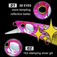 HONOREAL HNMS004 163mm 32g Matériel de pêche et leurres de pêche avec flash solaire