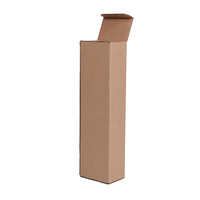 Boîte de papier kraft rectangulaire personnalisée haut de gamme prix d'usine de conception d'avion de petite taille et réutilisable