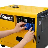 Générateur diesel silencieux 5-10KW ATS Weichai/ Moteur Démarrage automatique/à distance Cabine insonorisée Économie d'énergie Personnalisable