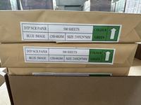 Chine Fabrication A4 NCR Papier 60gsm CB Blanc CFB Bleu Jaune Vert rose en Bleu Image