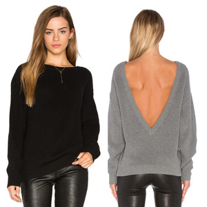 188 Nouveaux pulls en tricot tendance pour femmes, col en V, manches longues, style streetwear, pour l'automne, en vente sur <span class=keywords><strong>AliExpress</strong></span> - Product Image 1